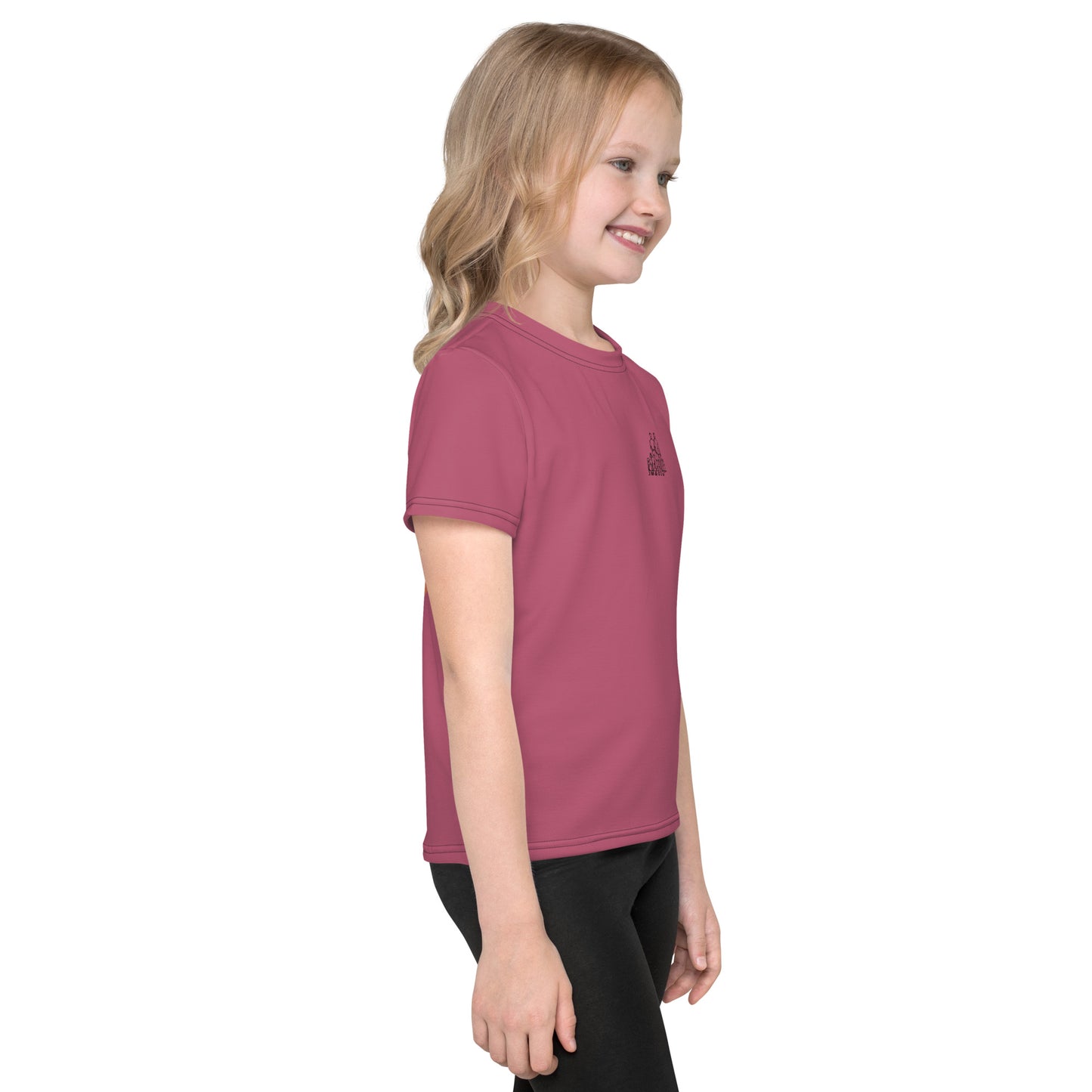 T-shirt Enfant Rose Ancien - "Simplement JM&Oli"