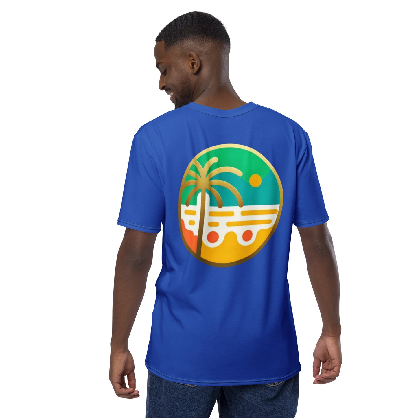 T-shirt Homme Bleu roi - #YesWeCannes