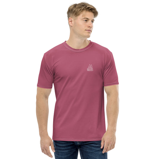 T-shirt Homme Rose Ancien - "Simplement JM&Oli"