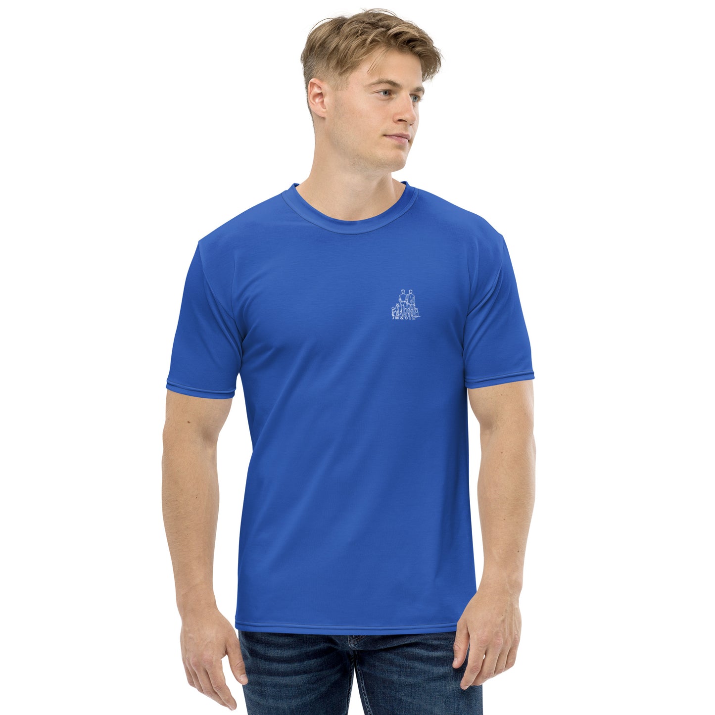 T-shirt Homme Bleu roi - #YesWeCannes