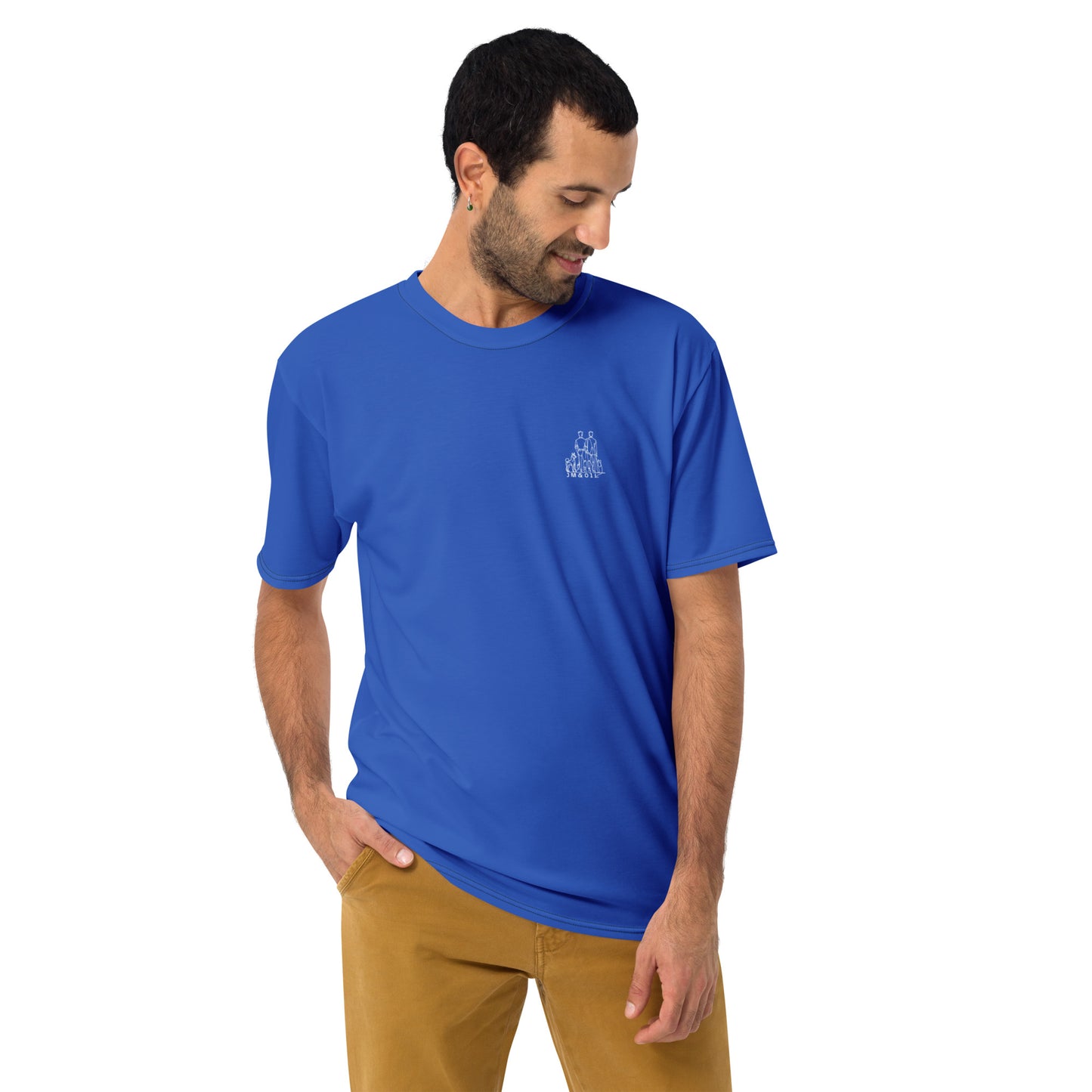 T-shirt Homme Bleu roi - #YesWeCannes