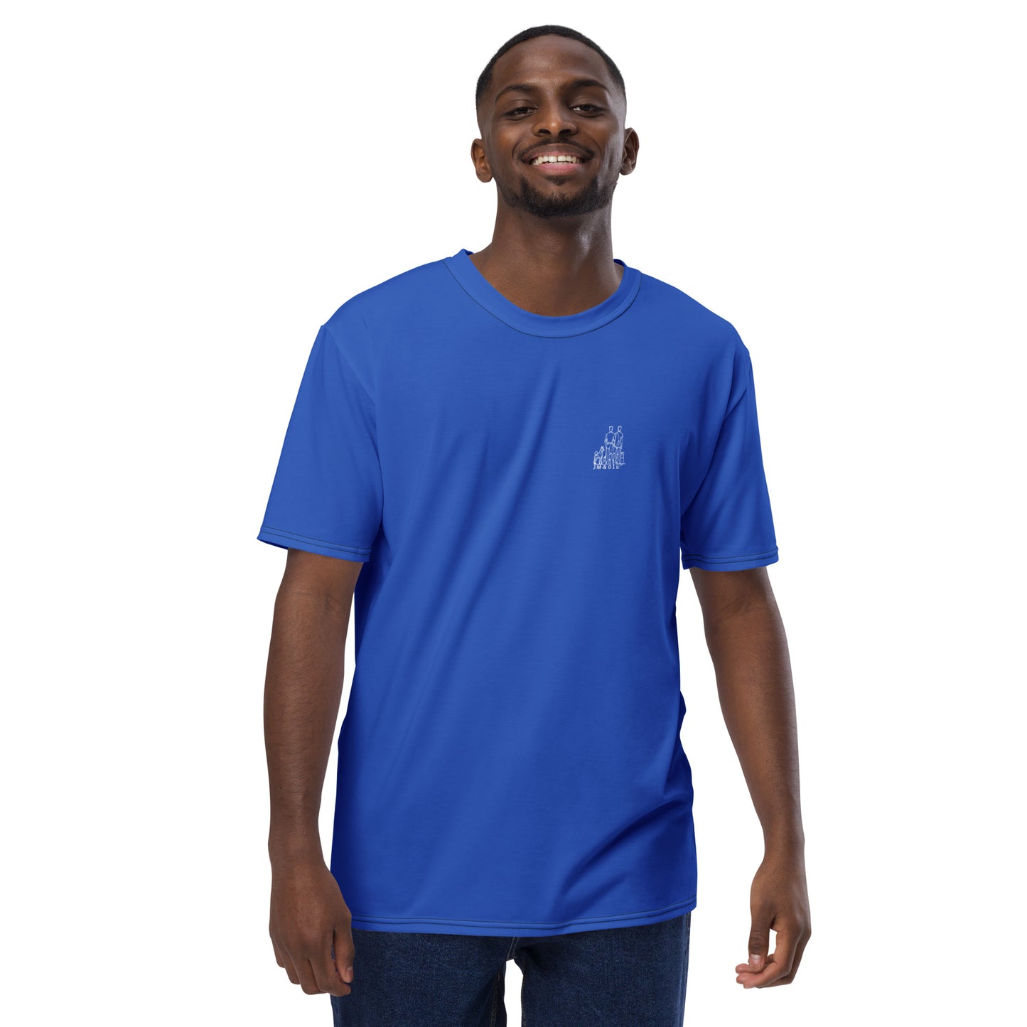 T-shirt Homme Bleu roi - #YesWeCannes