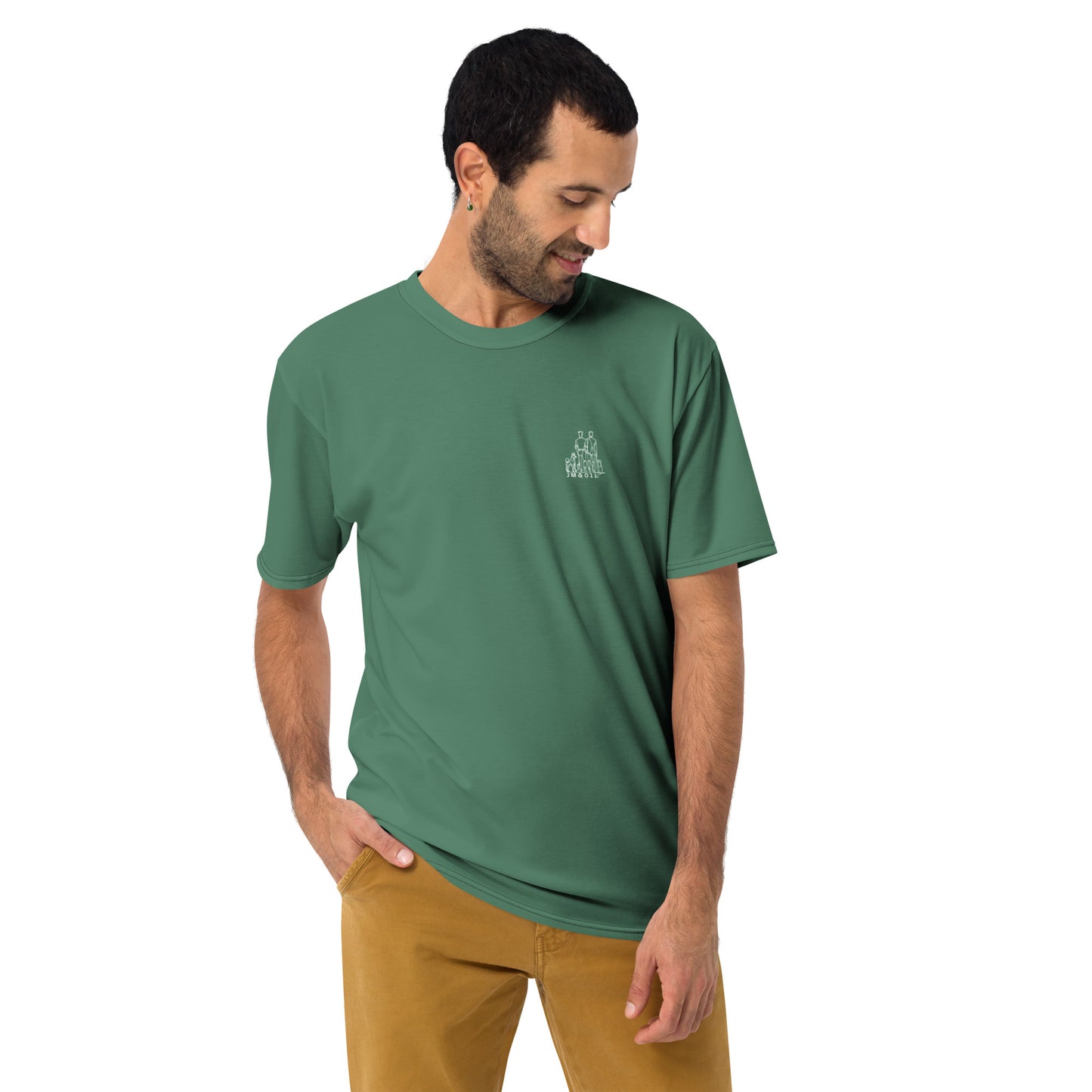 T-shirt Homme Green Court - "Simplement JM&Oli"