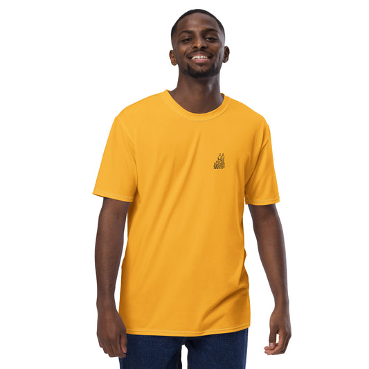 T-shirt Homme Jaune Lumière - "Simplement JM&Oli"