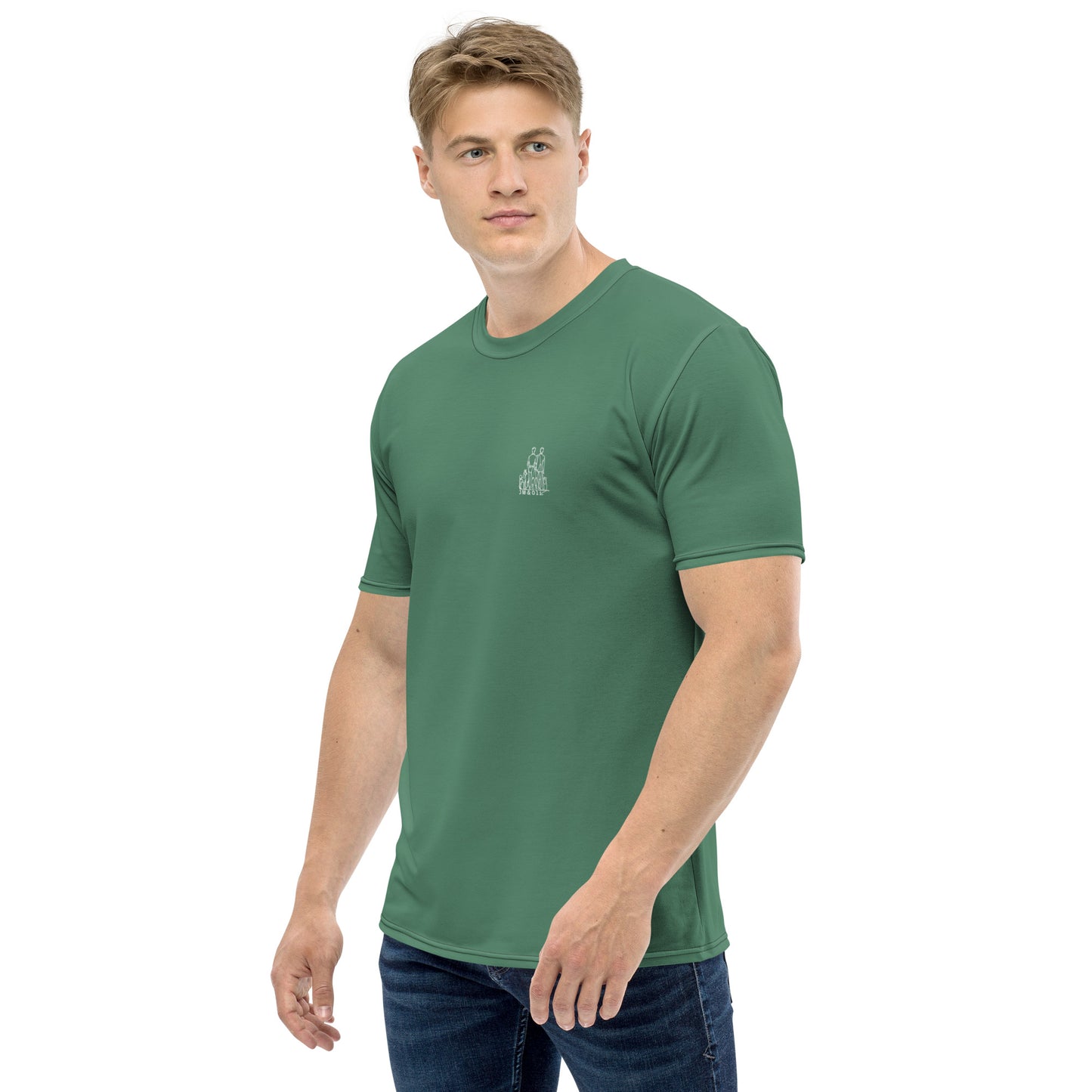 T-shirt Homme Green Court - "Simplement JM&Oli"