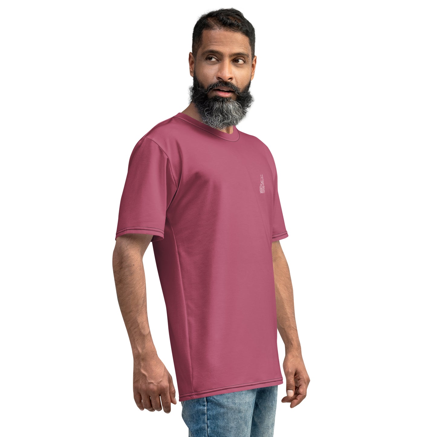 T-shirt Homme Rose Ancien - "Simplement JM&Oli"