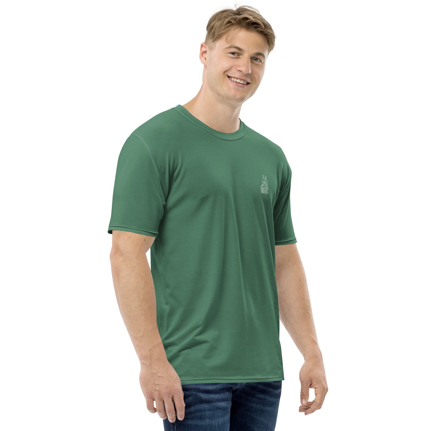 T-shirt Homme Green Court - "Simplement JM&Oli"