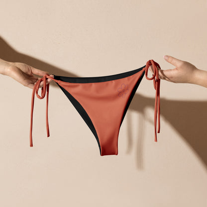 Bas de bikini Beachside Orange Terracotta