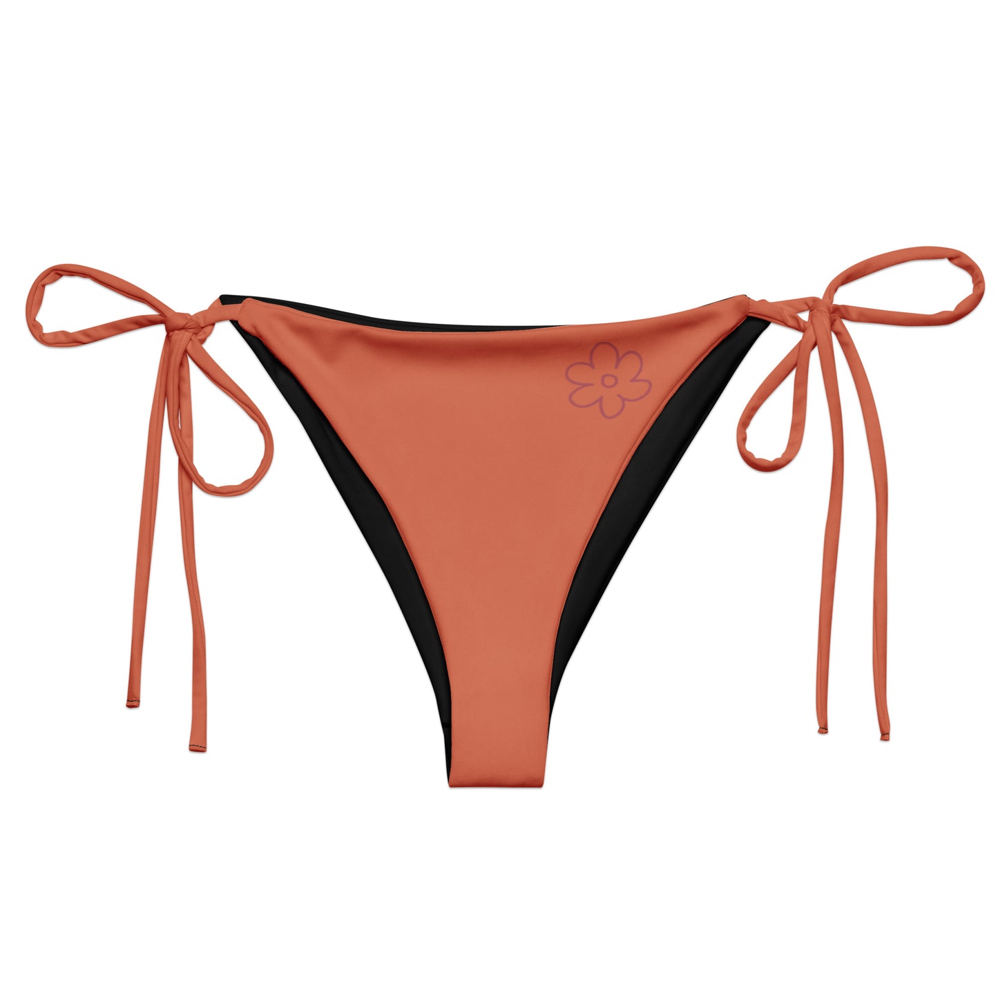 Bas de bikini Orange Terracotta