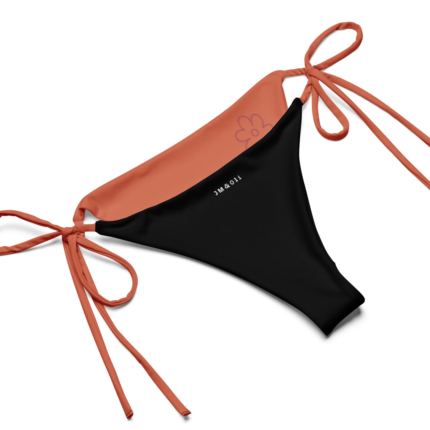 Bikini Orange Terracotta - Élégance Durable pour l'Été