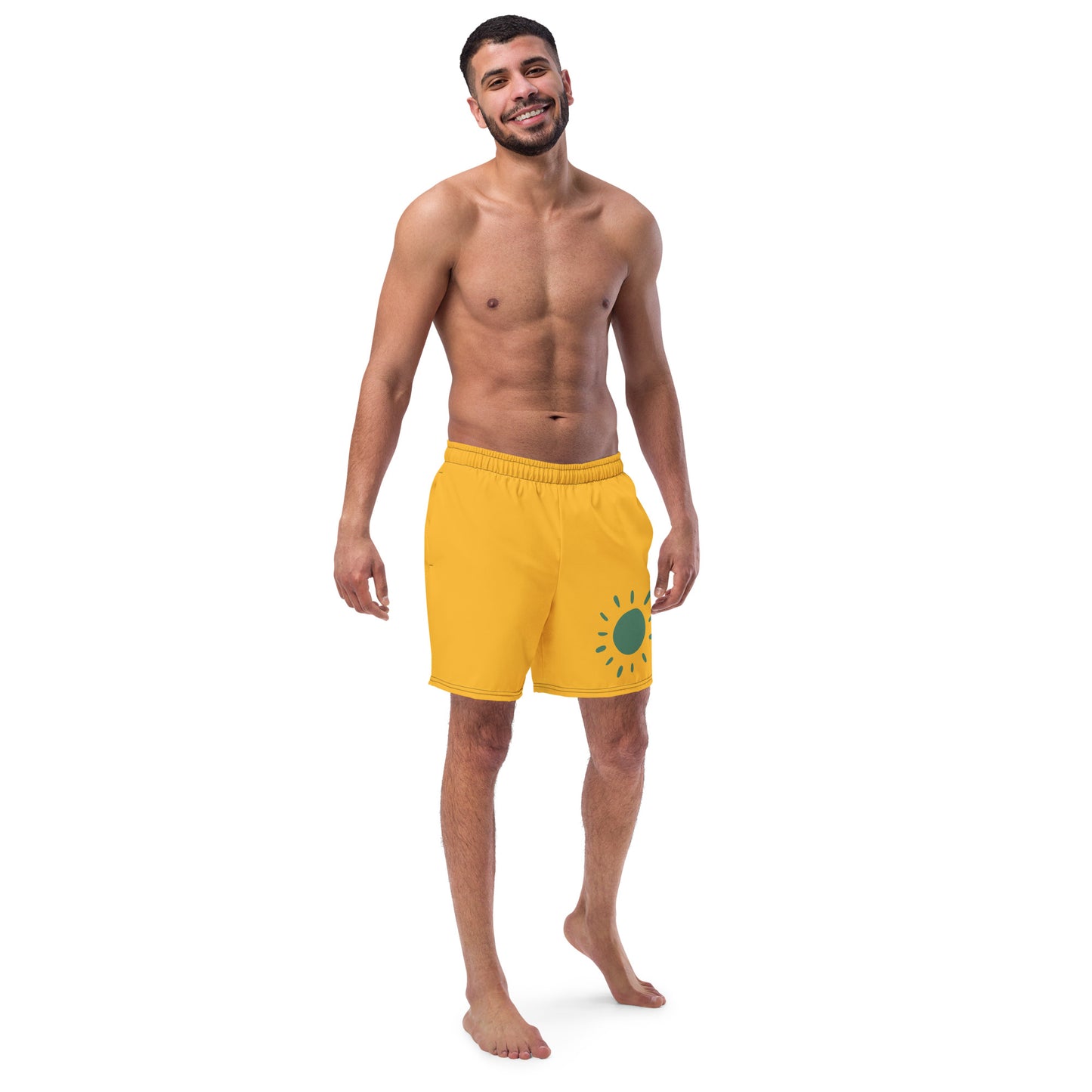 Maillots de Bain Homme Jaune