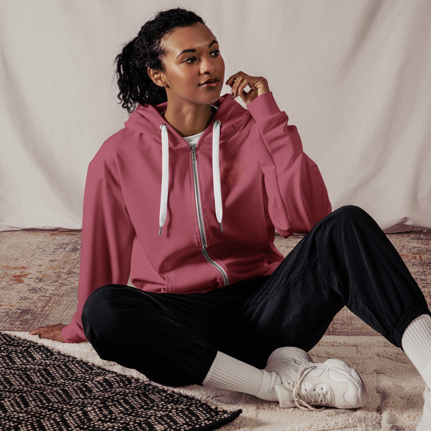 Sweat à Capuche Zippé pour Femme - Confort Quotidien et Durabilité