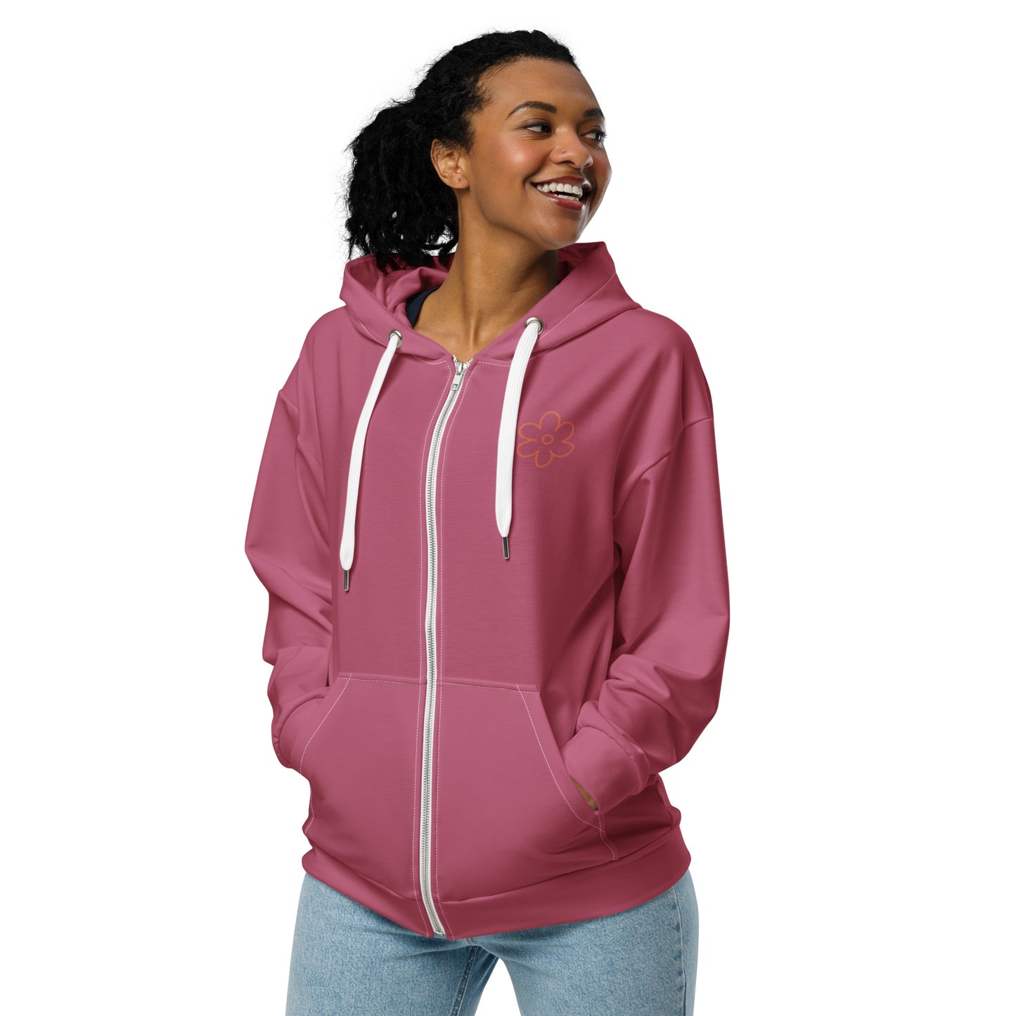 Sweat à Capuche Zippé pour Femme - Confort Quotidien et Durabilité