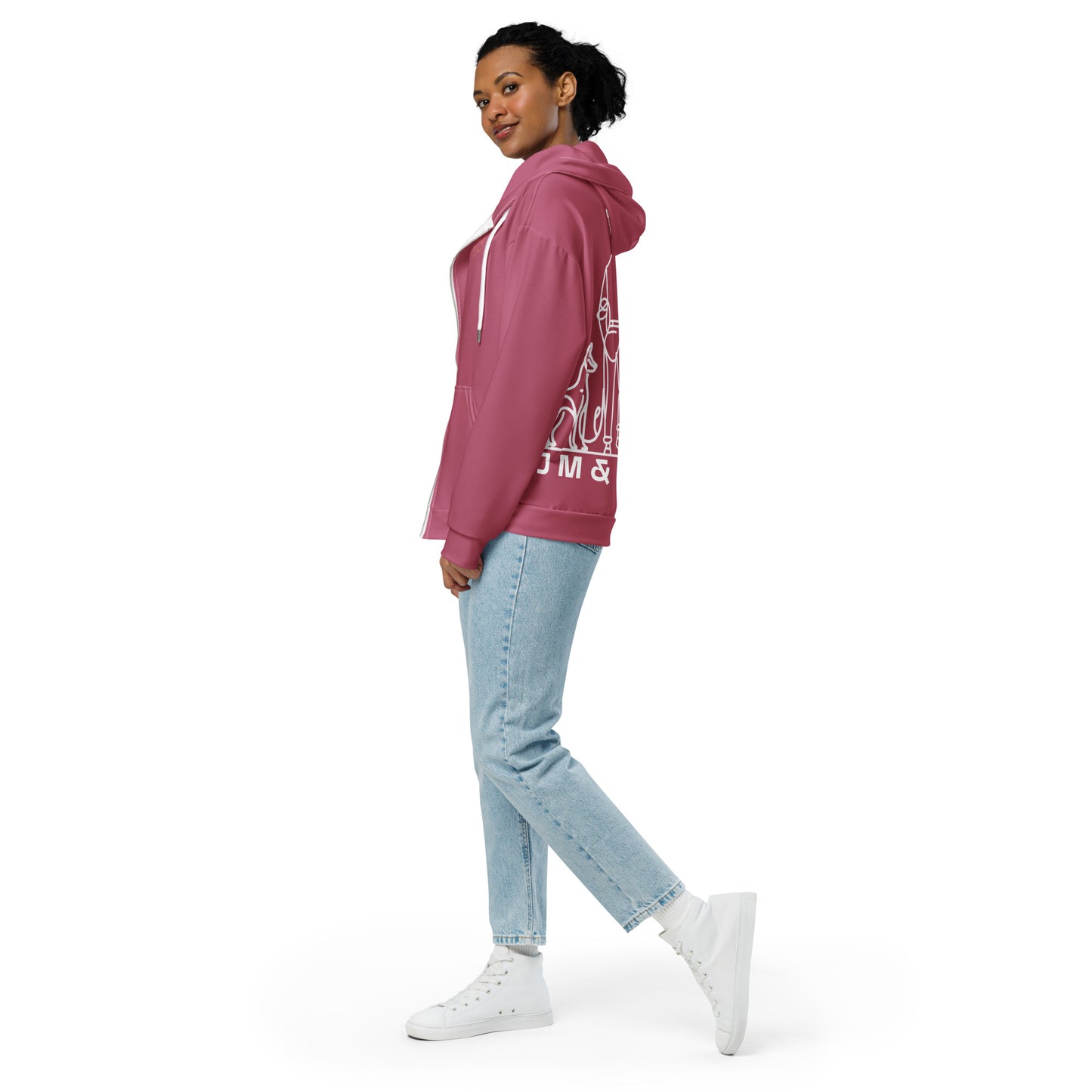 Sweat à Capuche Zippé pour Femme - Confort Quotidien et Durabilité