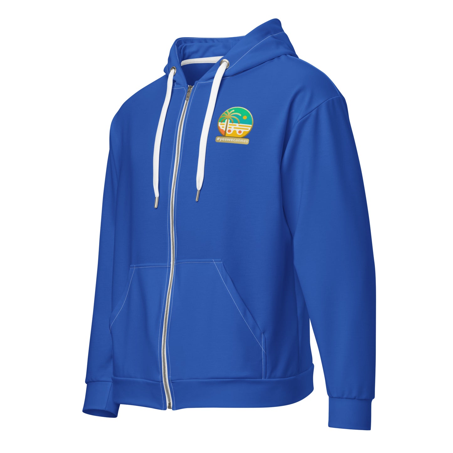 Sweat à Capuche Zippé Femme - #YesWeCannes