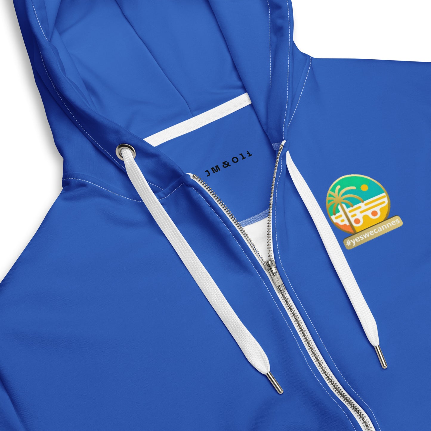 Sweat à Capuche Zippé Femme - #YesWeCannes