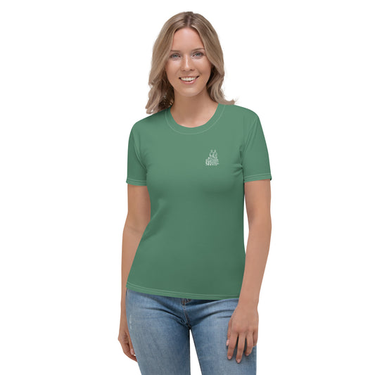 T-shirt Femme Green Court - "Simplement JM&Oli"