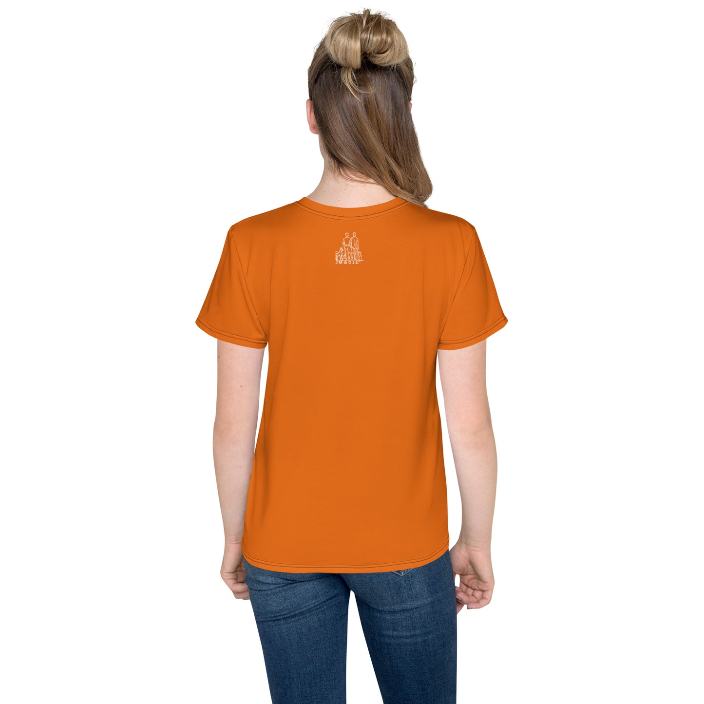 T-shirt Adolescent orange #MonGrandBo