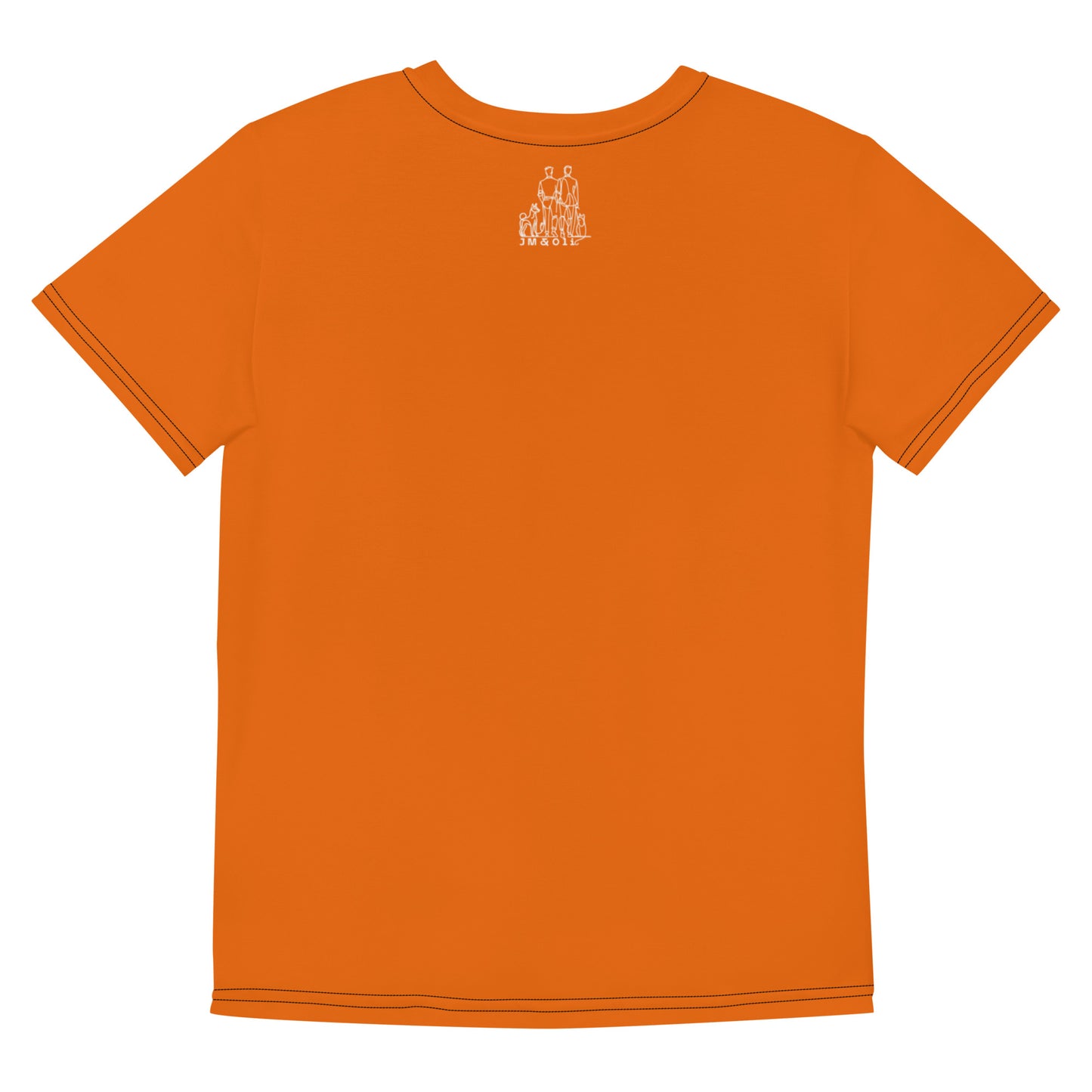 T-shirt Adolescent orange #MonGrandBo