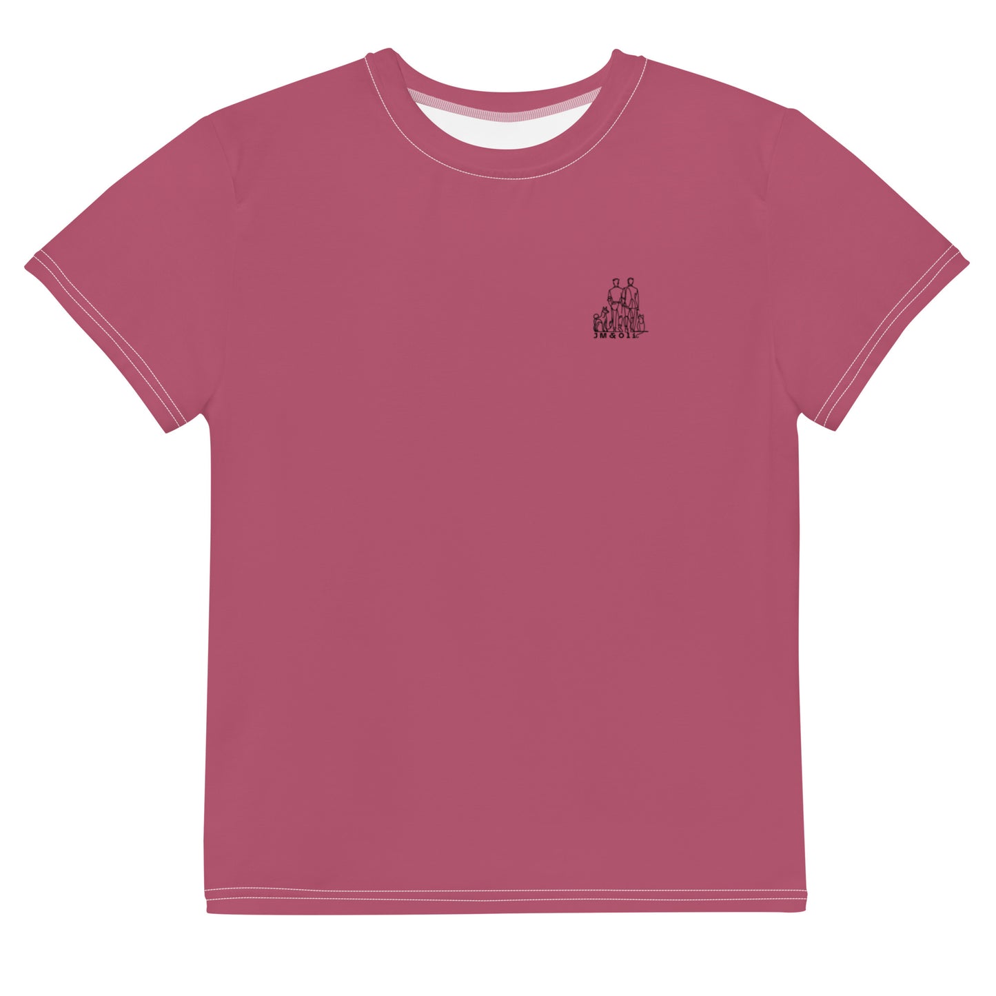 T-shirt Ado Rose Ancien - "Simplement JM&Oli"