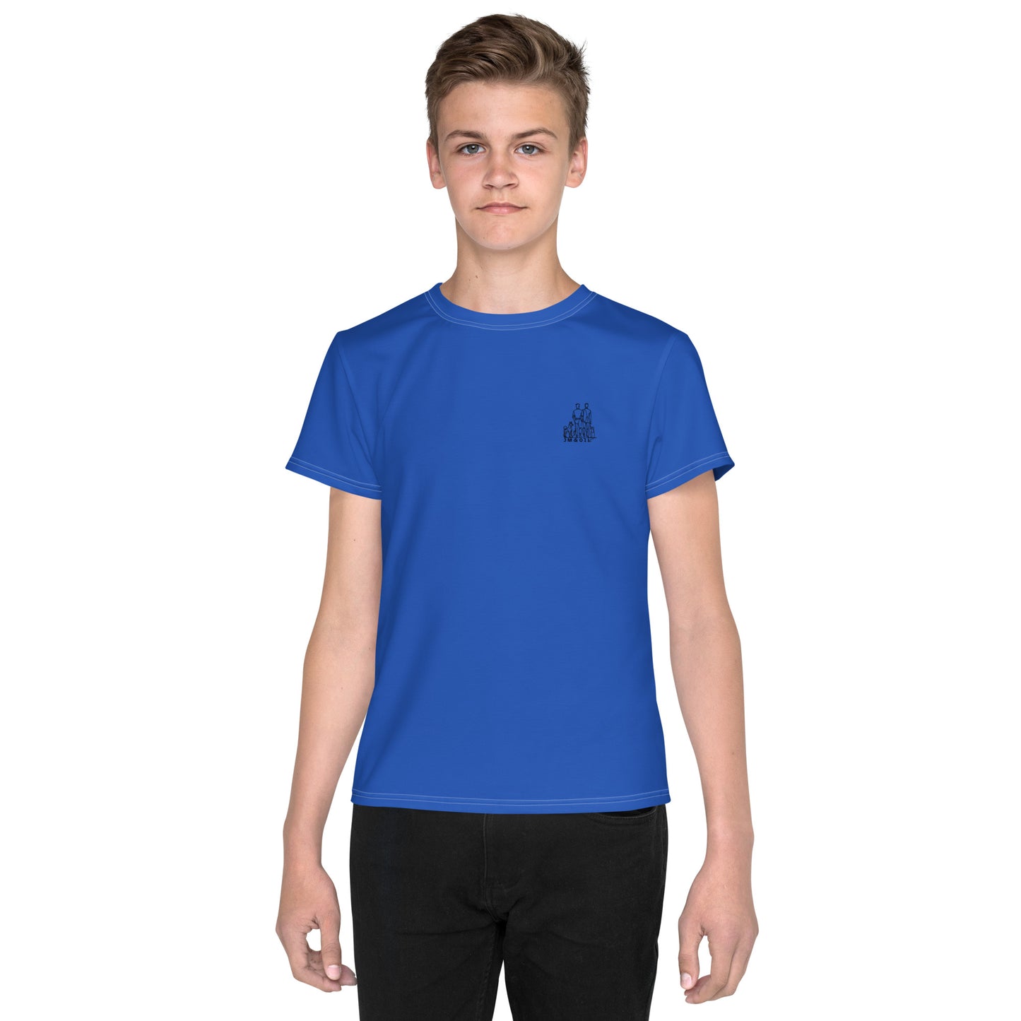 T-shirt Ado Bleu roi - #YesWeCannes