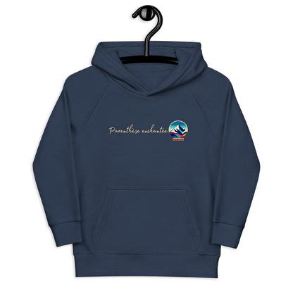 Sweat à capuche bleu marine #mongrandbo