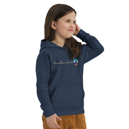 Sweat à capuche bleu marine #mongrandbo