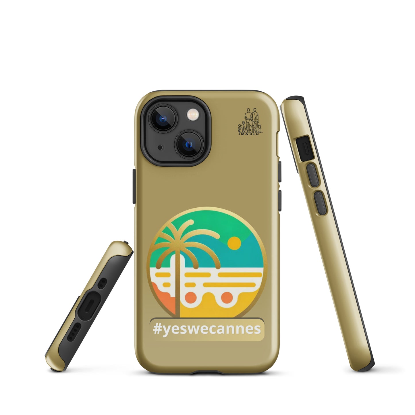 Coque pour iPhone Or - #YesWeCannes