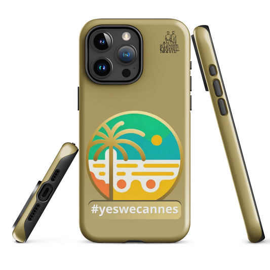 Coque pour iPhone Or - #YesWeCannes