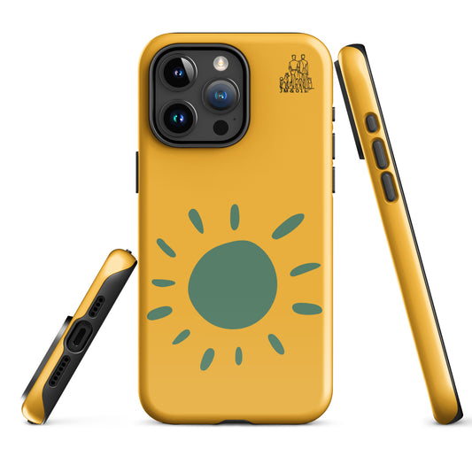 Coque pour iPhone Jaune lumière - "Simplement JM&Oli"