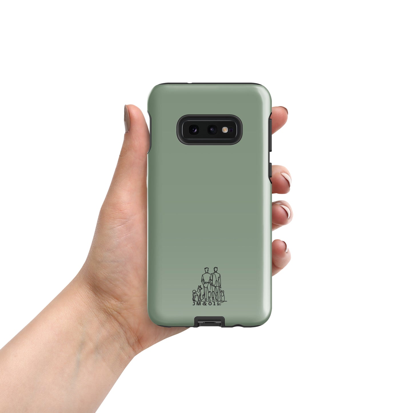 Coque Solide Samsung® Vert de Gris - Collection "Simplement JM&Oli"