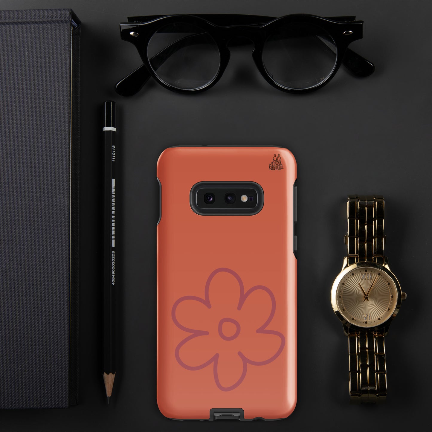 Coque Solide Samsung® Orange Terracotta - Collection "Simplement JM&Oli"