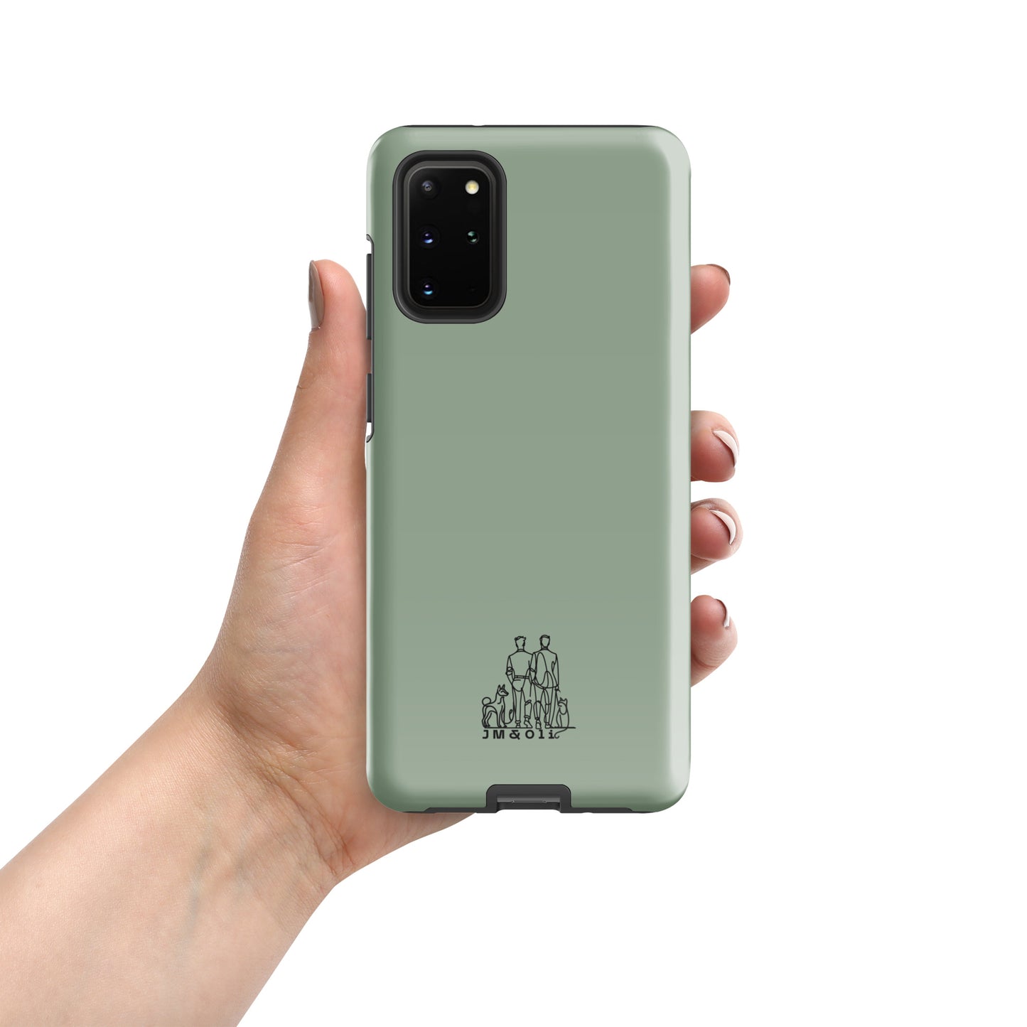 Coque Solide Samsung® Vert de Gris - Collection "Simplement JM&Oli"