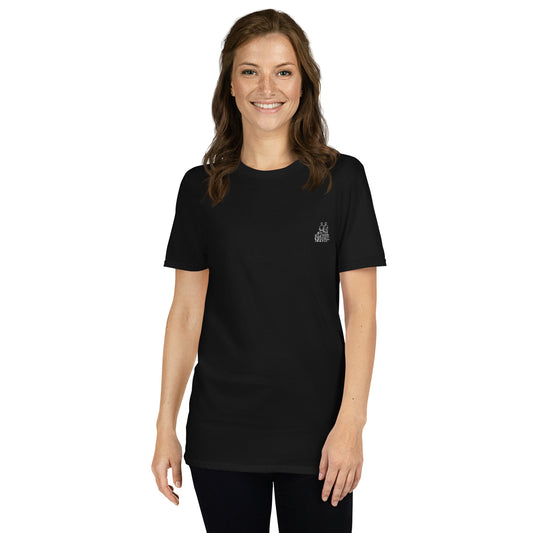 T-shirt noir femme classique