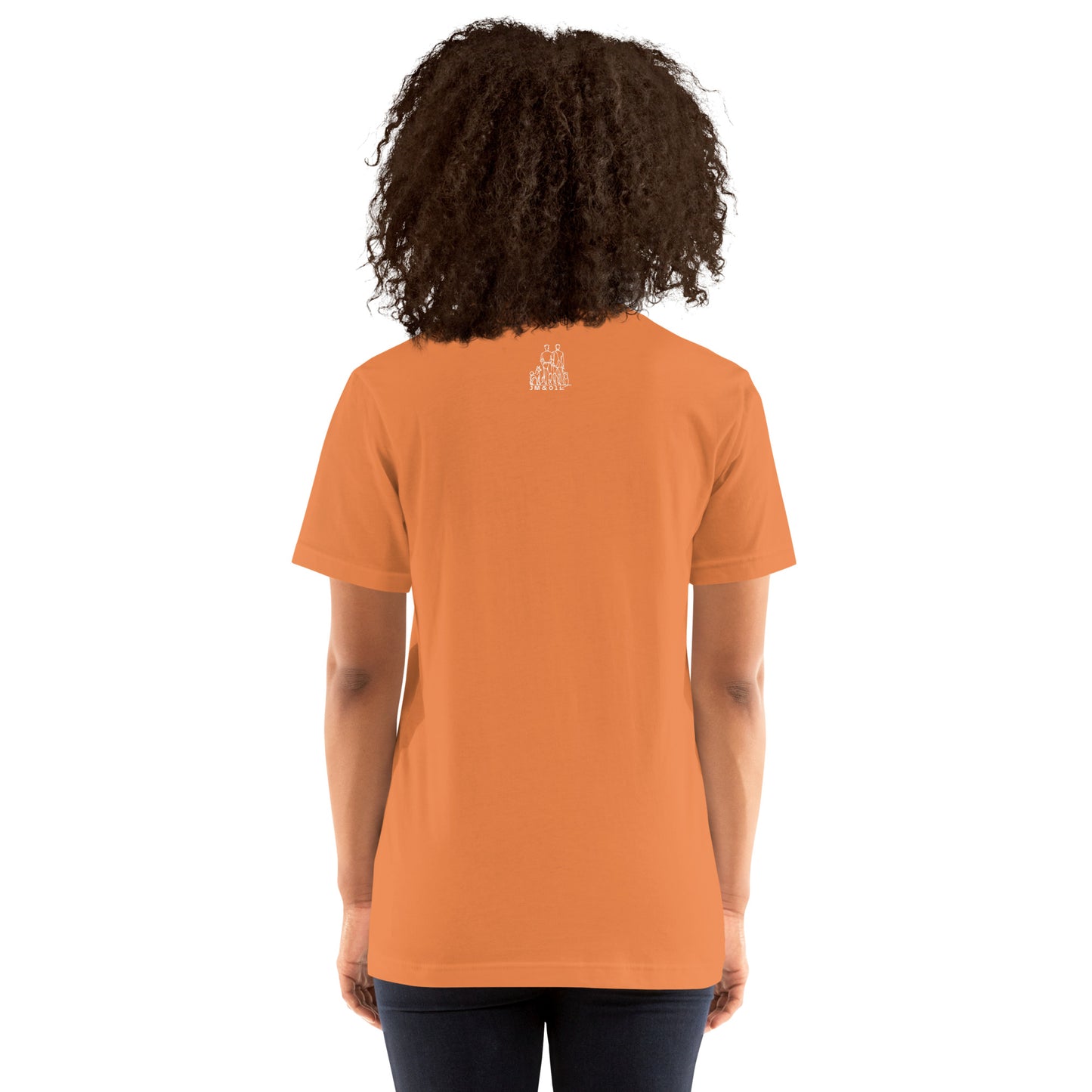 T-shirt Femme #mongrandbo bleu marine ou orange