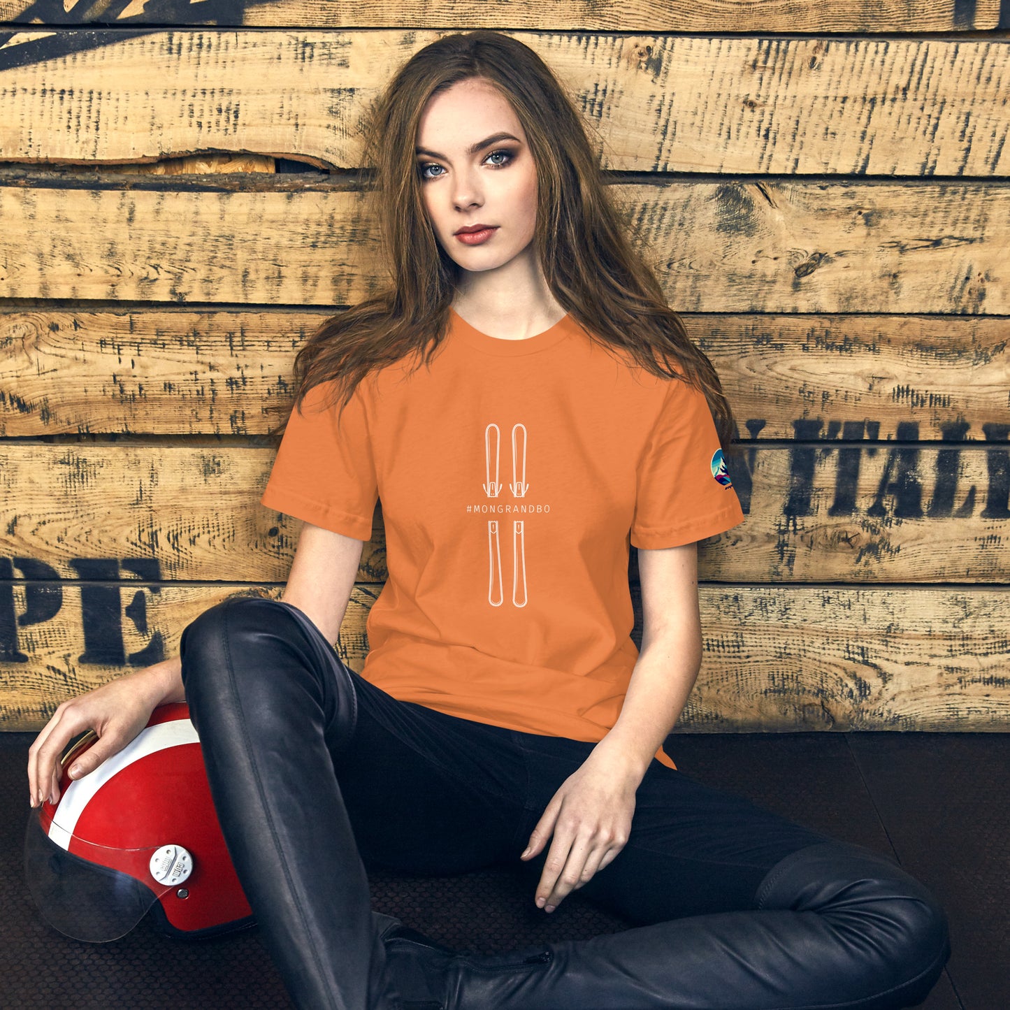 T-shirt Femme #mongrandbo