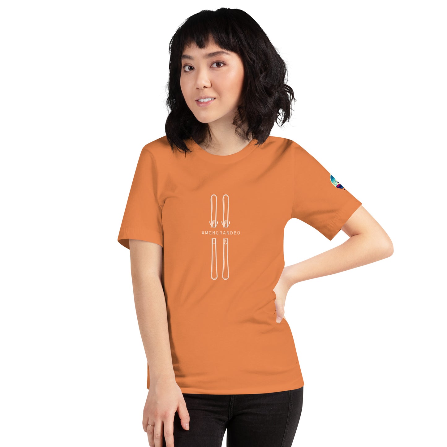 T-shirt Femme #mongrandbo
