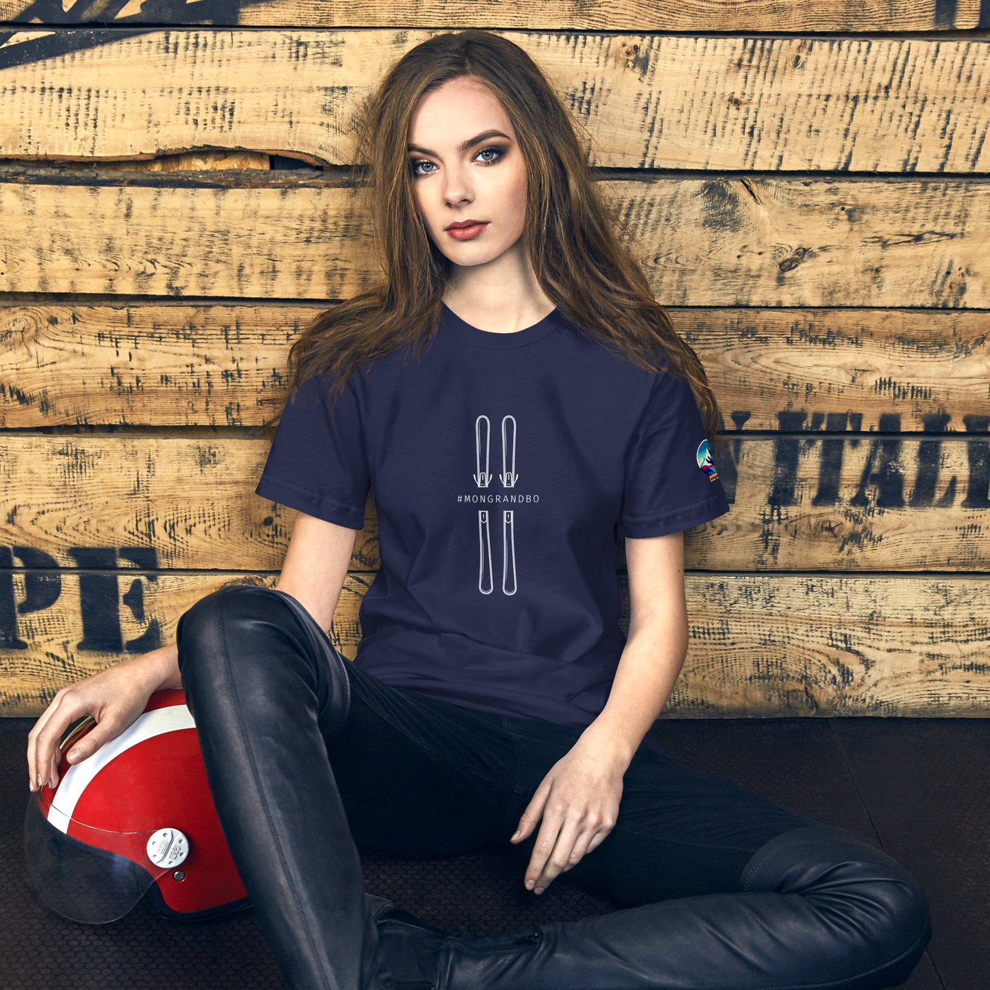 T-shirt Femme #mongrandbo