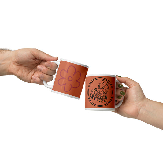 Mug Orange terracotta